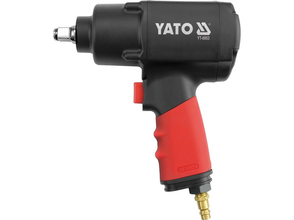 ჰაერის ქანჩი YATO YT-0953 – 1/2'' პნევმატური ქანჩსაჭერი 1356 ნმ ბრუნვის მომენტით მძიმე სამუშაოებისთვის სურათი