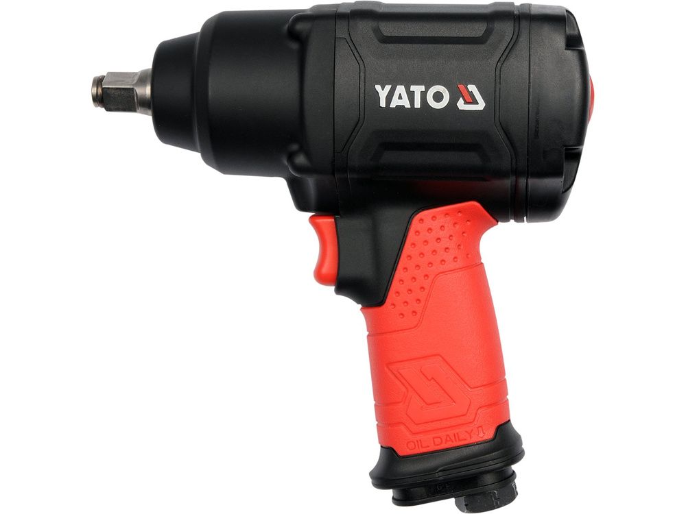ჰაერის ქანჩი YATO YT-09540 – 1/2'' პნევმატური ქანჩსაჭერი 1150 ნმ ბრუნვის მომენტით პროფესიონალური სერვისისთვის სურათი