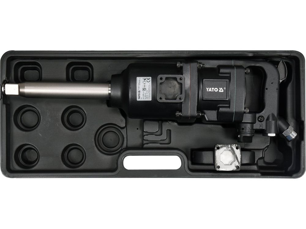 ჰაერის ქანჩი YATO YT-09615 – 1/2'' პნევმატური ქანჩსაჭერი 3200 ნმ ძალით ექსტრემალურად მჭიდრო ქანჩებისთვის სურათი