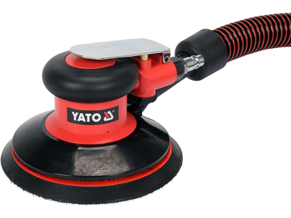 პნევმატური პოლირების აპარატი YATO YT-09738 – სუფთა, გლუვი და პროფესიონალური ზედაპირებისთვის სურათი