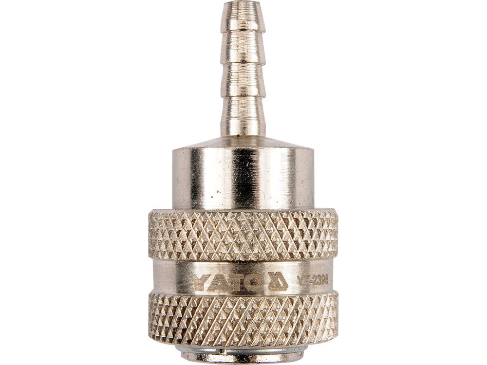 შტუცერი YATO YT-2396 – 1/4"(M) x 1/4"(F) მძლავრი გადამყვანი პნევმატური სისტემებისთვის სურათი