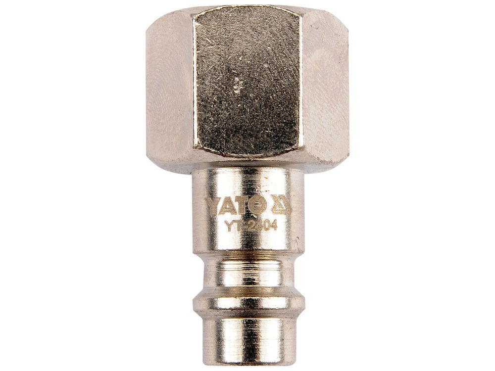 შტუცერი YATO YT-2404 – 3/8"(F) x 1/4"(M) გადამყვანი განსხვავებული ზომის პნევმატური შეერთებებისთვის სურათი