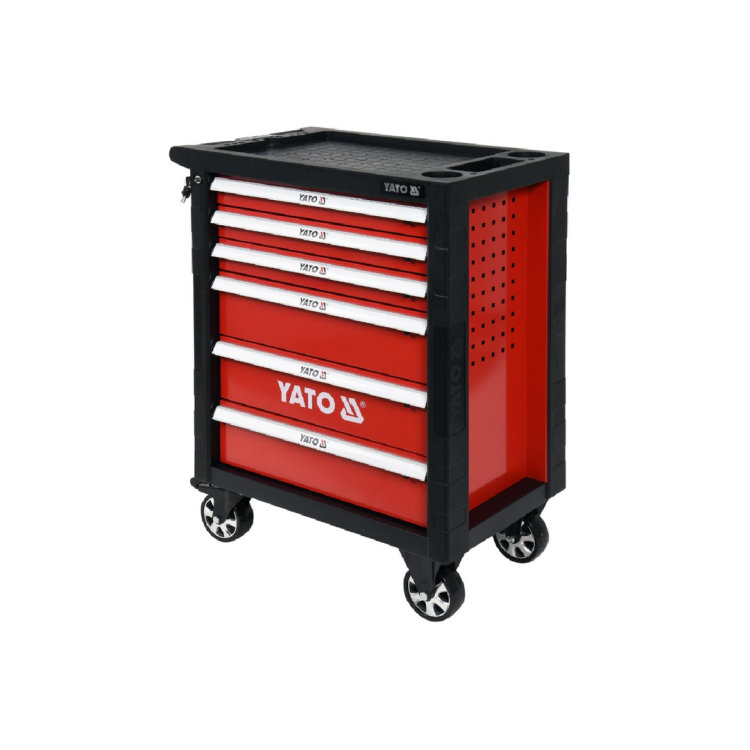ინსტრუმენტებით დატვირთული კარადა YATO YT-55291 – 141-ცალიანი სრული სამუშაო სადგური პროფესიონალებისთვის სურათი