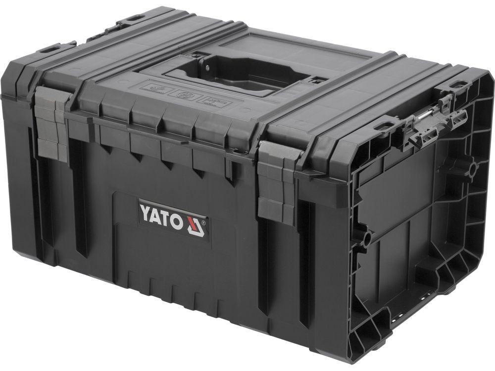 პლასტმასის ინსტრუმენტების ყუთი YATO YT-09164 – კომპაქტური და გამძლე გადაწყვეტა ხელსაწყოების შესანახად (241x450x321 მმ) სურათი