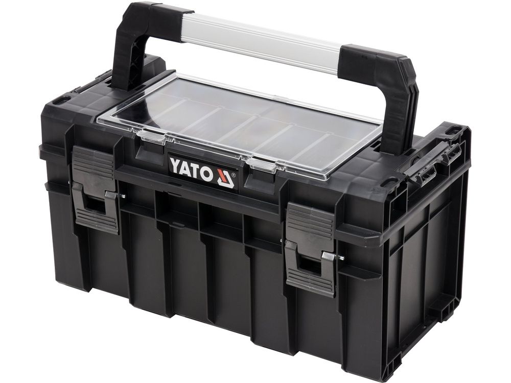 ინსტრუმენტების პლასტმასის ყუთი YATO YT-09183 – 450x260x240 მმ, კომპაქტური და გამძლე სურათი