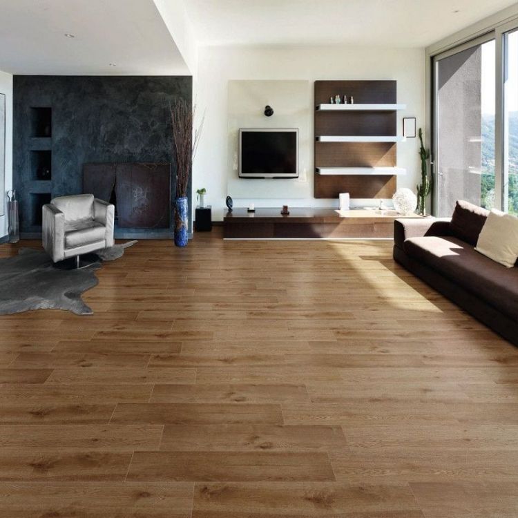 იატაკის ფილა MERBAU ROBLE MT 20,5X61,5 სურათი