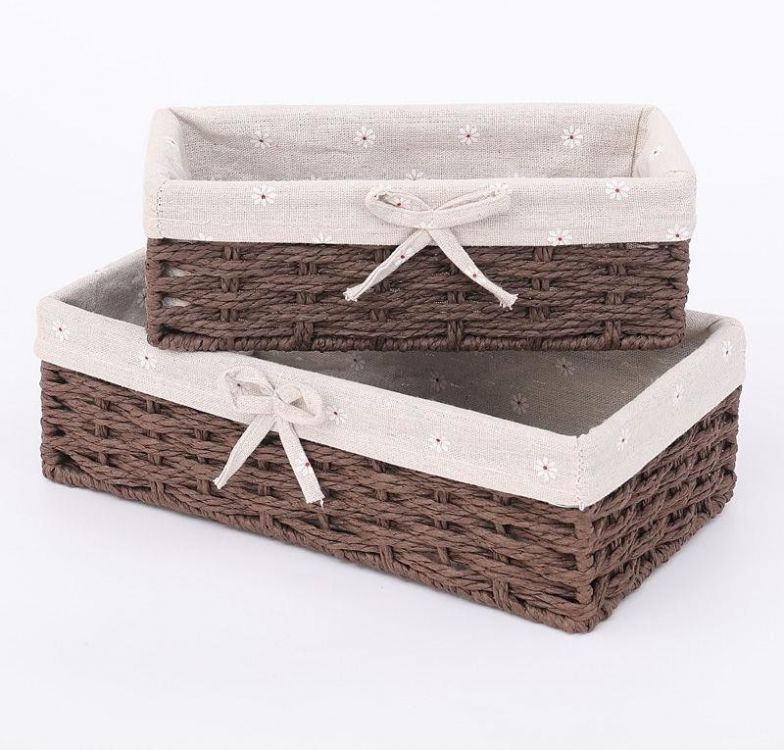 კალათა მოწნული ორგანაიზერი MH-1180-S 24*12*8 სურათი