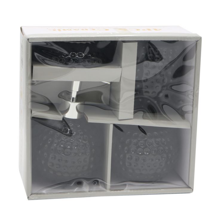 აბაზანის აქსესუარების ნაკრები კერამიკის 4 ც MH-13005 სურათი