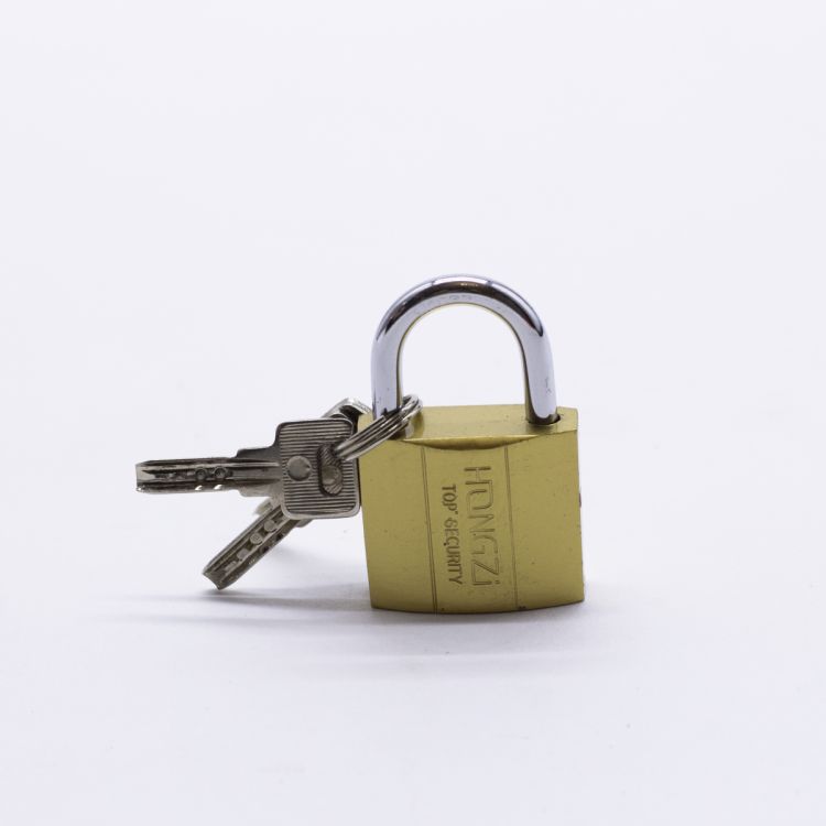 თხელი ბრინჯაოსფერი ბოქლომი 38mm (რკინის) 13099-9 სურათი