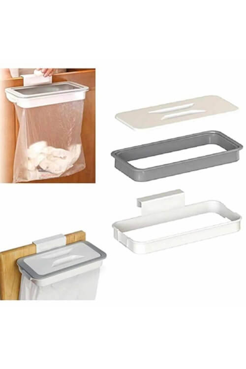 ნაგვის პარკის დასაკიდი - მოსახერხებელი და კომპაქტური დიზაინი, თავსახურით სუნის შესაკავებლად სურათი