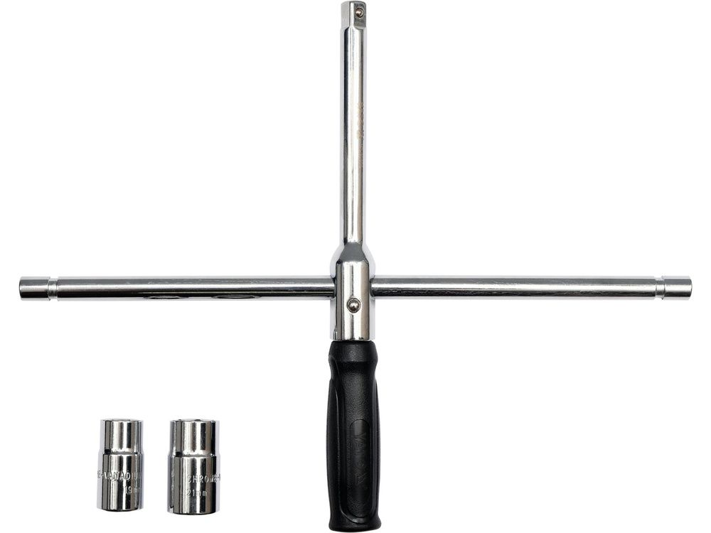 საბურავის ქანჩის ჯვარი YATO YT-08035 – 1/2" მექანიკური გასაღები 17/19/21/23 მმ ზომებით სწრაფი და ეფექტური მოხსნისთვის სურათი