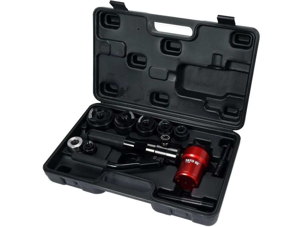ჰიდრავლიკური მხვრეტავი YATO YT-18900 – 22-60 მმ დიამეტრის მძლავრი ხელსაწყო ზუსტი ჭრილებისთვის მეტალზე სურათი