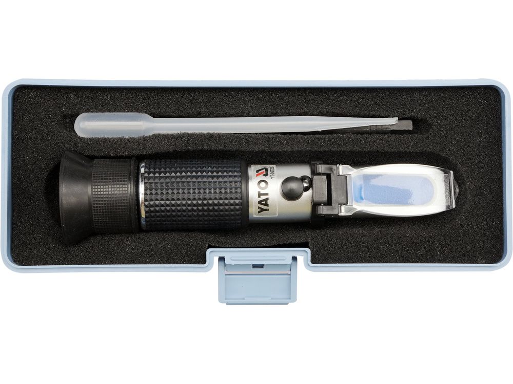 რეფრაქტომეტრი YATO YT-06722 – ზუსტი საზომი ხელსაწყო სითხის კონცენტრაციის დასადგენად ±5% დიაპაზონით სურათი