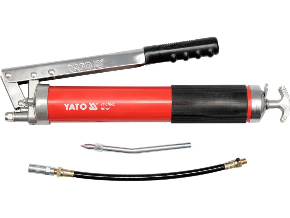 ტაოტის ტუმბო YATO YT-07042 – 600cc მოცულობის ხელის ტუმბო ზეთისა და ტექნიკური სითხეების უსაფრთხო გადატანისთვის სურათი