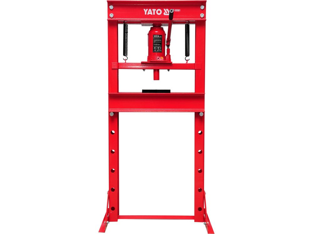 პრესი YATO YT-55581 – ჰიდრავლიკური პრესი 20 ტონა ზეწოლის ძალით პროფესიონალური სახელოსნოსთვის სურათი
