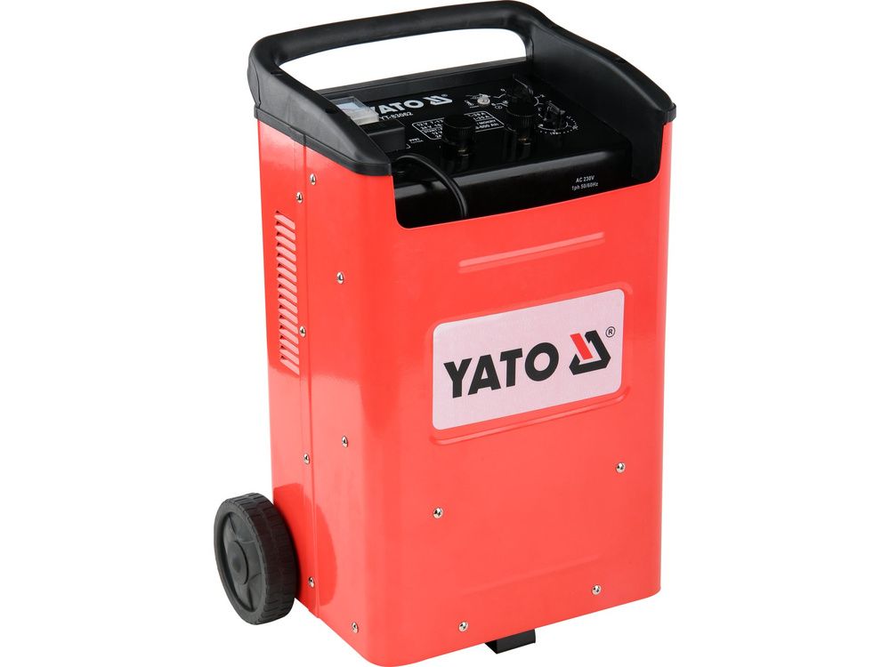 აკუმულატორის დამტენი და დამქოქი YATO YT-83062 – 12/24V მძლავრი მოწყობილობა 800Ah-მდე აკუმულატორებისთვის სურათი