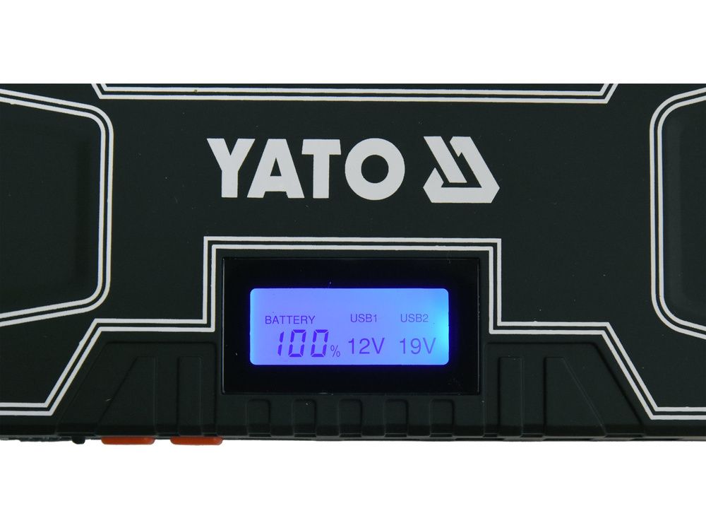 ავტომობილის დასაქოქი და დამტენი YATO YT-83082 – მძლავრი Jump Starter 10000mAh ტევადობით სურათი