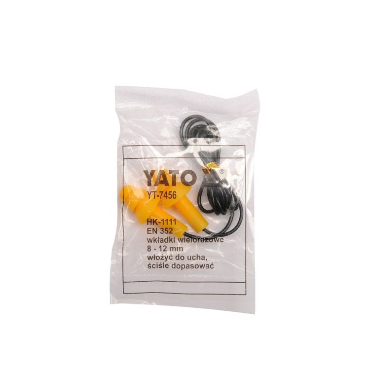 ხმის ჩამხშობი ნაუშნიკი YATO YT-7456 – პროფესიონალური ყურსასმენი სმენის დაცვისთვის ხმაურიან სამუშაო გარემოში სურათი