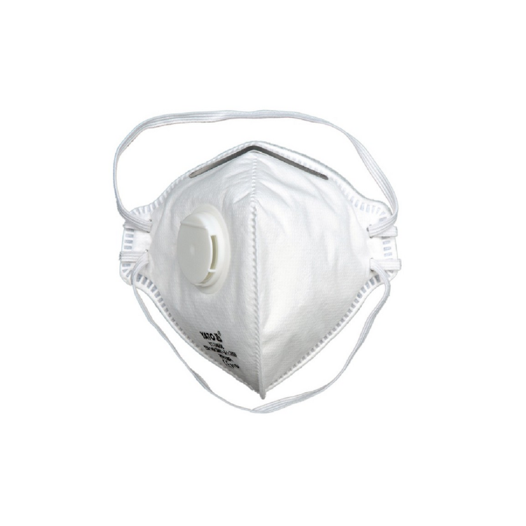 ნიღაბი (რესპირატორი) YATO YT-74956 – მრავალჯერადი რესპირატორი მტვრისა და მავნე აეროზოლებისგან სუნთქვის დასაცავად სურათი