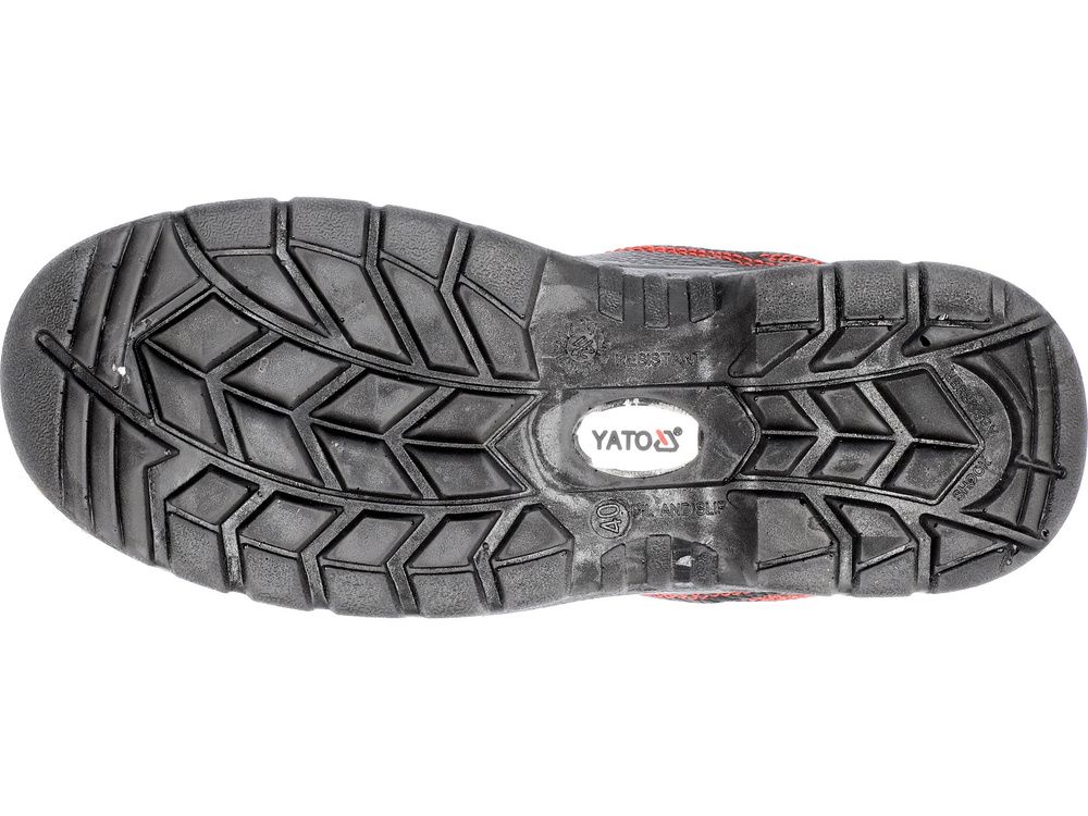 უსაფრთხოების ფეხსაცმელი YATO YT-80553 (ზომა 40) – დაბალი, გამძლე და კომფორტული ფეხსაცმელი ინტენსიური სამუშაო პირობებისთვის სურათი