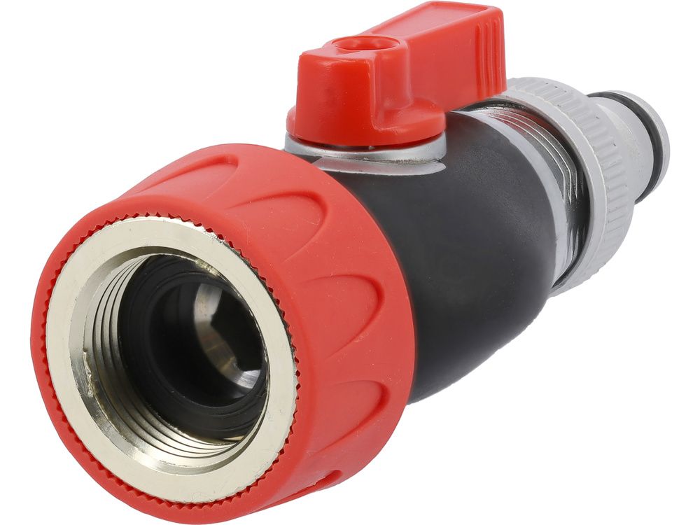შლანგის გადამყვანი დამკეტით YATO YT-9940 (3/4"-19მმ) – მჭიდრო და უსაფრთხო შეერთებისთვის სურათი