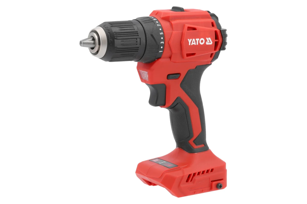 აკუმულატორული დრელის ნაკრები YATO YT-8277905 (18V, 2 x 2.0Ah ბატარეა + 2.2A დამტენი) – სრული კომპლექტი ხანგრძლივი და ეფექტური მუშაობისთვის სურათი