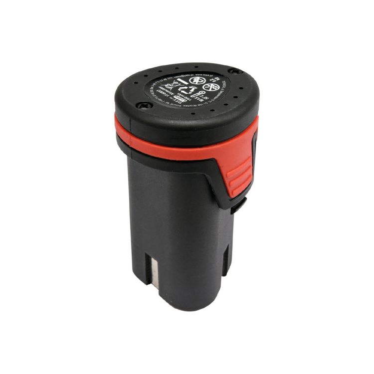ლითიუმ-იონური ელემენტი YATO YT-82857 (10.8V) – ხანგრძლივი და სტაბილური ენერგია კომპაქტური ინსტრუმენტებისთვის სურათი