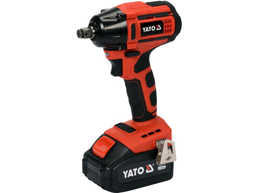 დარტყმითი ქანჩის მოხსნელი YATO YT-82802 (18V, 250Nm) – ეფექტური და მძლავრი ინსტრუმენტი რთული ამოცანებისთვის სურათი