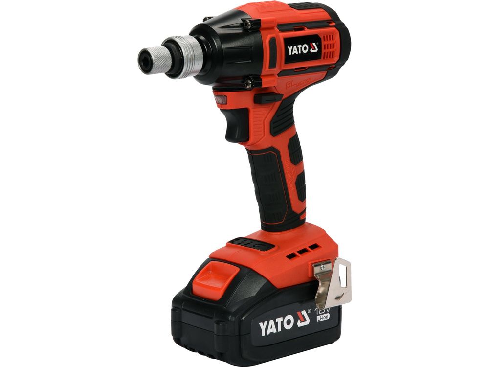 დარტყმითი ქანჩის მოხსნელი YATO YT-82802 (18V, 250Nm) – ეფექტური და მძლავრი ინსტრუმენტი რთული ამოცანებისთვის სურათი