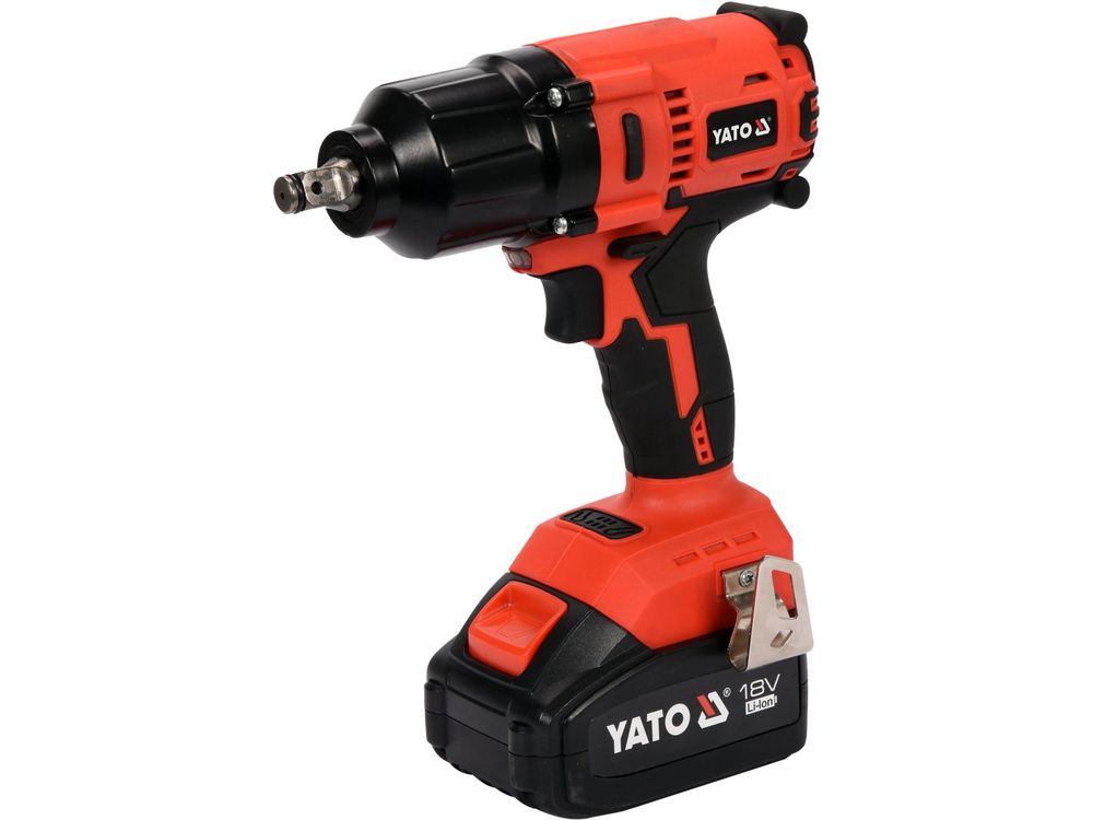 დარტყმითი ქანჩის მოხსნელი YATO YT-82806 (18V) – მძლავრი და მოქნილი ინსტრუმენტი სწრაფი ქანჩების გასახსნელად სურათი