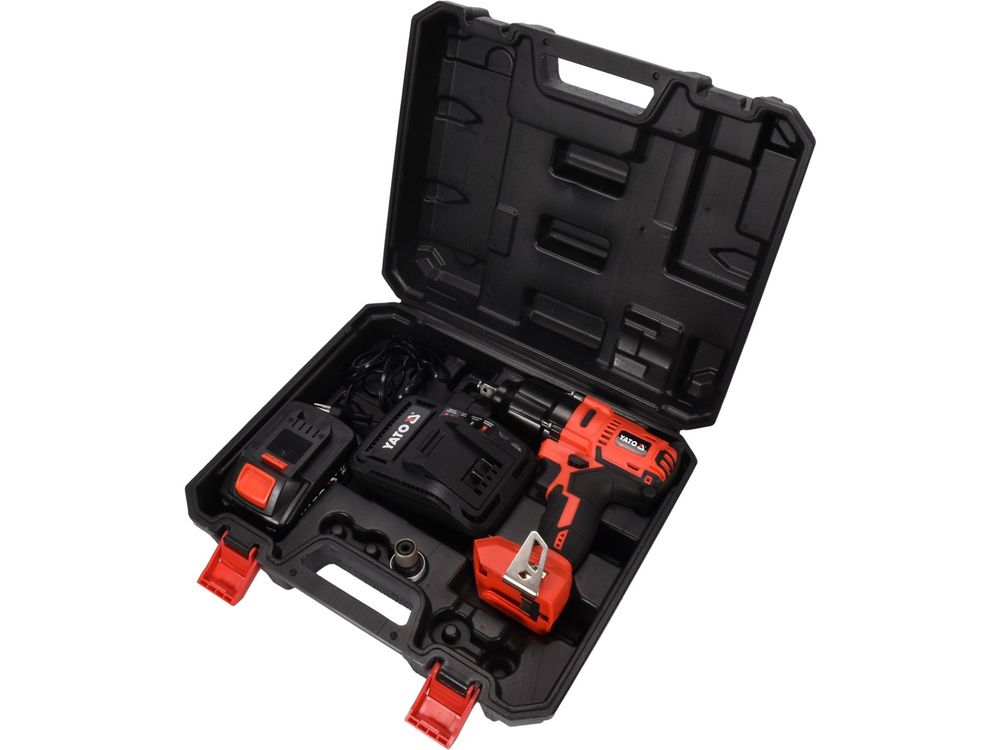 დარტყმითი ქანჩის მოხსნელი YATO YT-82806 (18V) – მძლავრი და მოქნილი ინსტრუმენტი სწრაფი ქანჩების გასახსნელად სურათი
