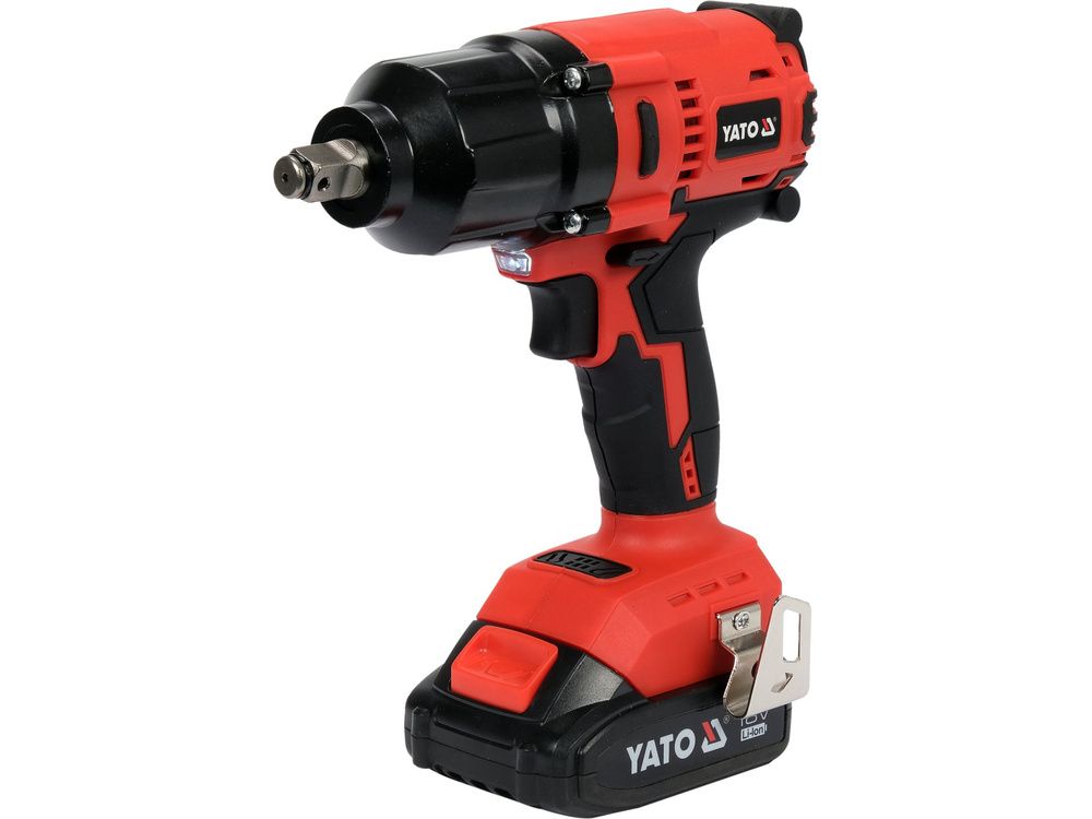 დარტყმითი ქანჩის მოხსნელი თავაკებით YATO YT-82807 (18V) – სრული კომპლექტი პროფესიონალური სისწრაფისთვის სურათი