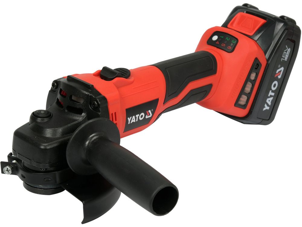 ბალგარკა ელემენტით YATO YT-8282995 (18V, ჩ/გ, 2x4Ah) – უძლიერესი უჯაგრო ჭრის სისტემა ხანგრძლივი მუშაობისთვის სურათი