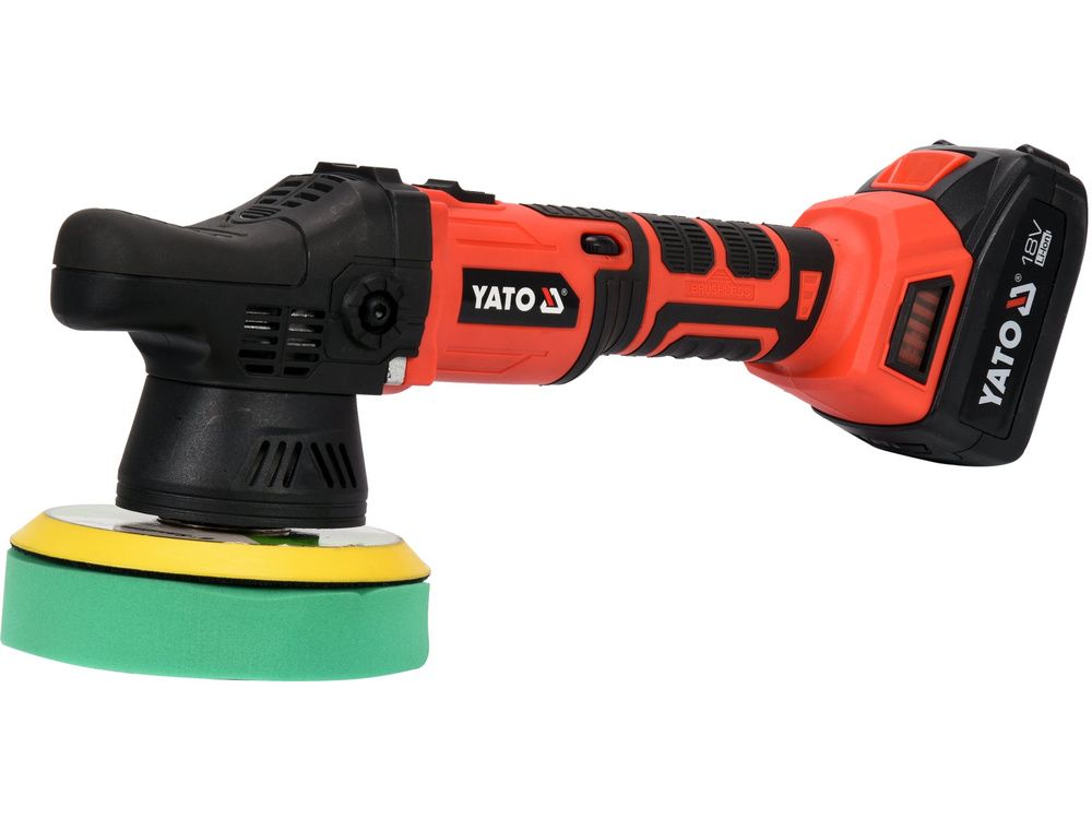 პოლირების ბალგარკა YATO YT-82920 (18V) – ელემენტზე მომუშავე სისუფთავის და პრეზენტაციის ექსპერტი სურათი