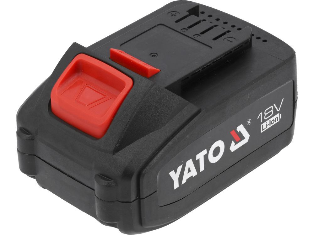 ლითიუმ-იონური ელემენტი YATO YT-82843 (18V, 3.0Ah) – ოპტიმალური ბალანსი სიმძლავრესა და მუშაობის ხანგრძლივობას შორის სურათი