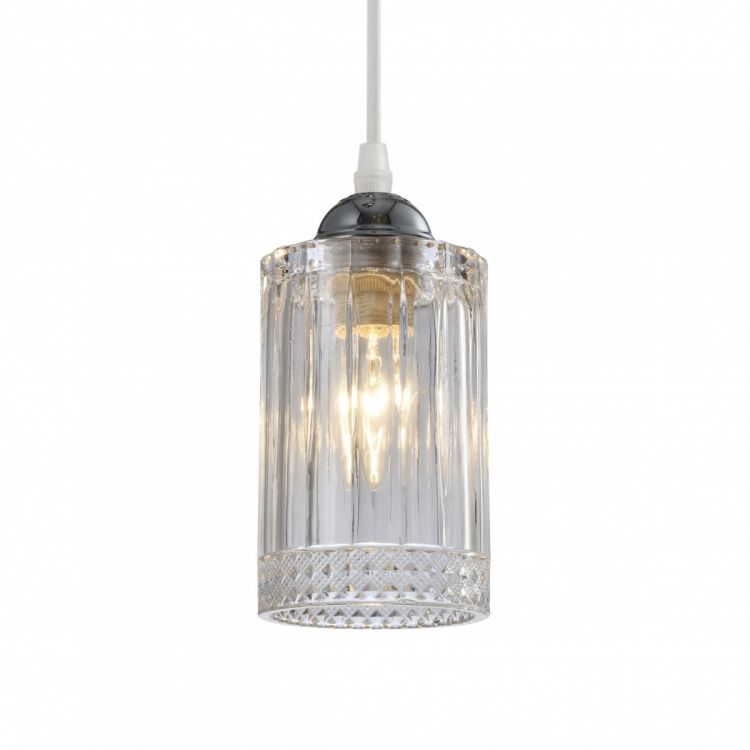 ჭერის სანათი YADI F81101-1A თეთრი სურათი