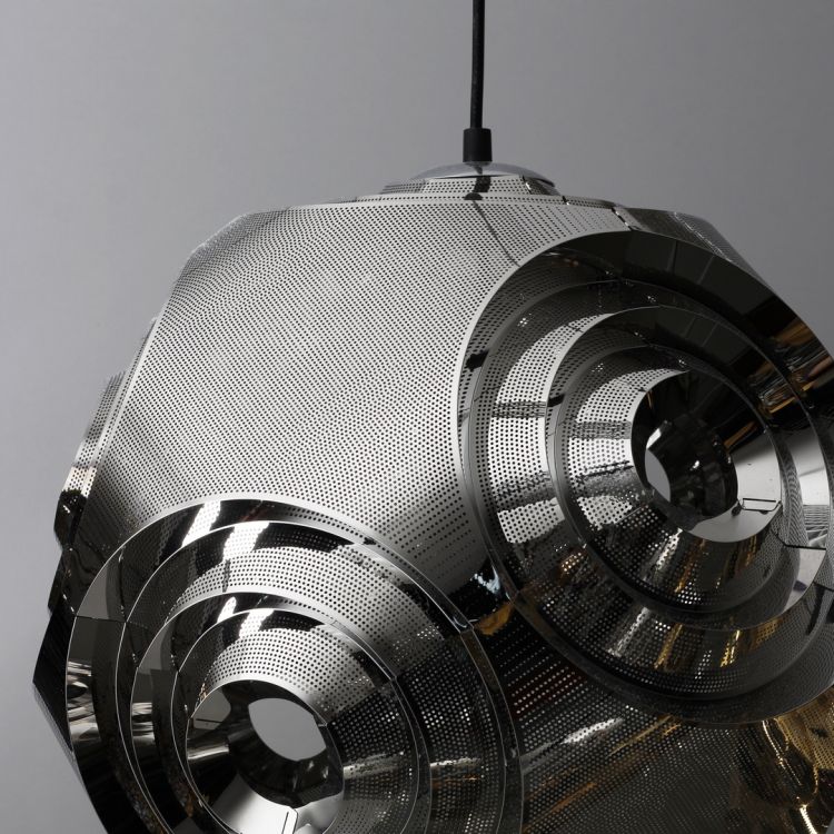 ჭერის სანათი SOLE 9198P/S ვერცხლისფერი სურათი