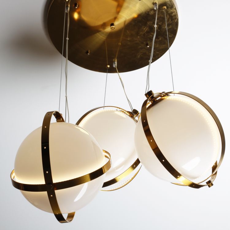 ჭერის სანათი SOLE 9961P/3 თეთრი სურათი