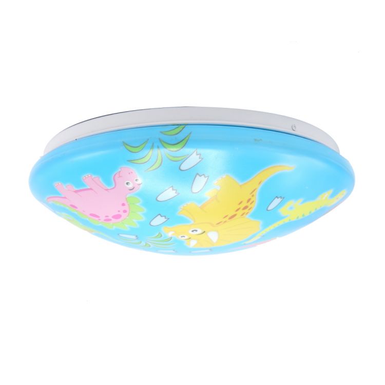 კედლის სანათი საბავშვო (დინოზავრები) 18ვ 4500კ კაბელით და ჩამრთველით Camelion LBS-7725 სურათი