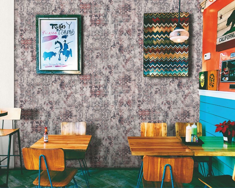შპალერი DECOWALL Retro 5004-01 1.06*10.05M 10.6M2 სურათი