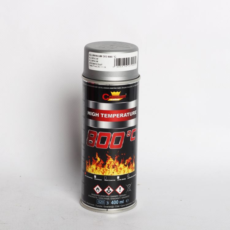 ცეცხლგამძლე თეთრი ალუმინი 400 ML CHAMPION 9006 სურათი