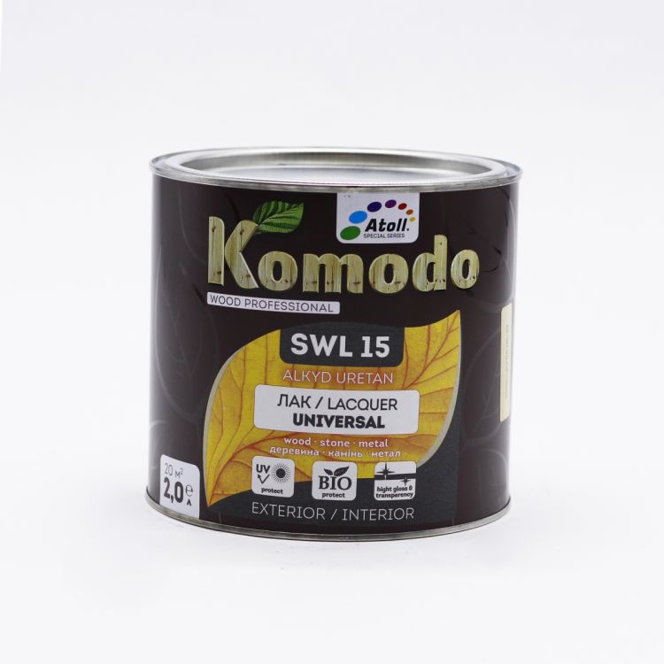 ლაქი SWL-15 პრიალა COMODO UNIVERSAL 2 ლ. სურათი