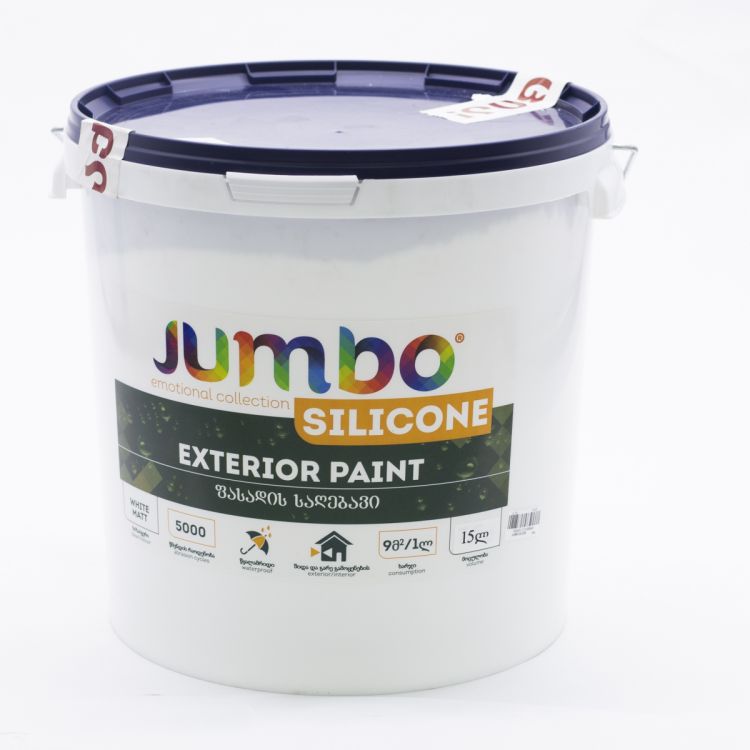 საღებავი ფასადის  JUMBO SILICONE 24კგ. სურათი