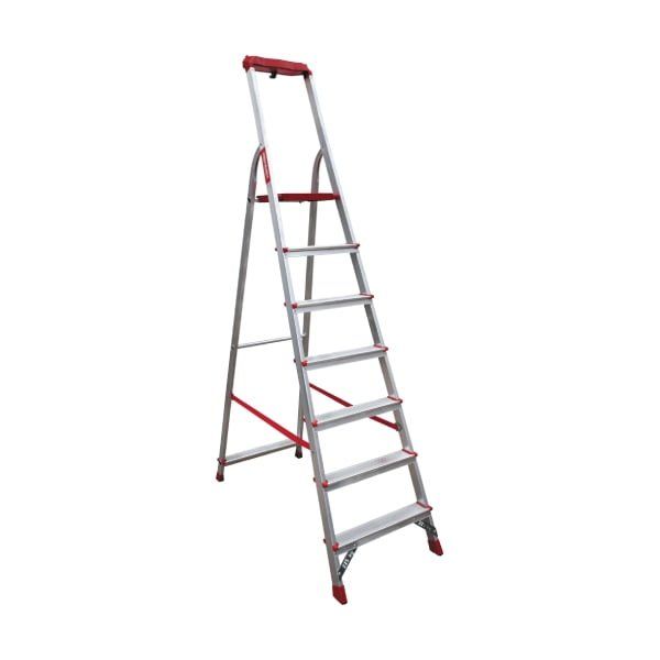 ალუმინის კიბე გაძლიერებული ორგანაიზერით 315, 1x7; (3150107) სურათი