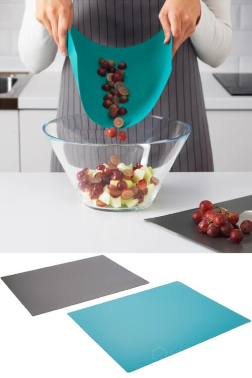 პლასტმასის დრეკადი საჭრელი დაფა • ეკოლოგიურად სუფთა მასალა • კომფორტული და მოსახერხებელი სურათი