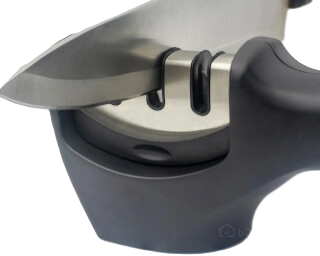 პროფესიონალური დანის სალესი - 3-საფეხურიანი სისტემა, კერამიკული და რკინის დანებისთვის სურათი