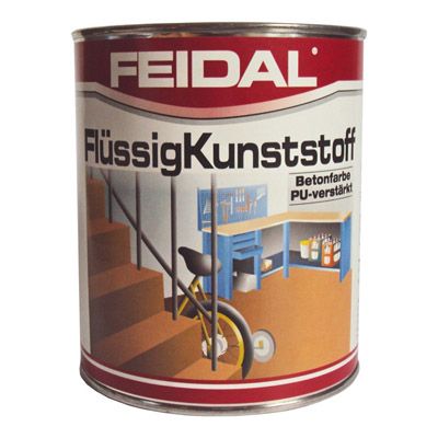 პოლიურეთანის ზეთოვანი საღებავი Feidal flussigkunststoff anthrazitgrau RAL7016 2.5L  სურათი