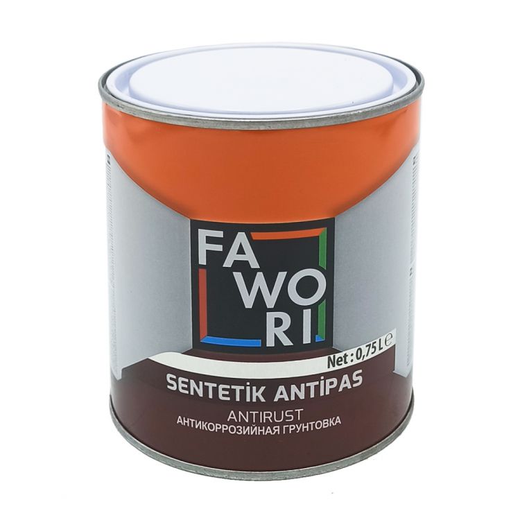 ნაცრისფერი ანტიკოროზიული საღებავი 0.75ლ FAWORI ANTIRUST GRAY სურათი