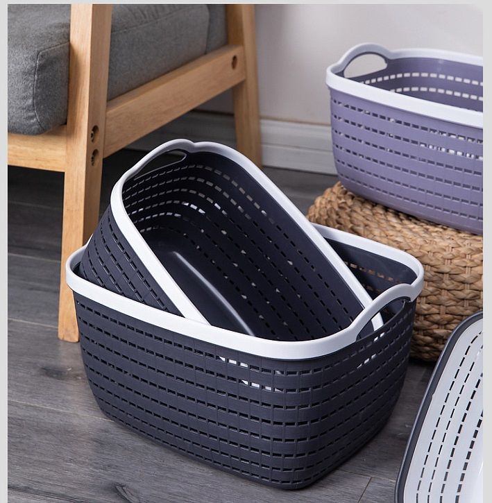 კალათა პლასტმასის MH-2365 27x19x14სმ სურათი