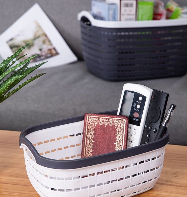 კალათა პლასტმასის MH-2365 27x19x14სმ სურათი